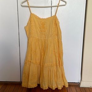Urban Outfitters Yellow Dress